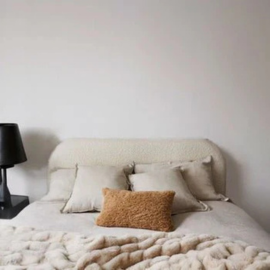 Como Boucle Upholstered Bed Frame