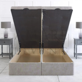 Luxe Linea Upholstered Bed