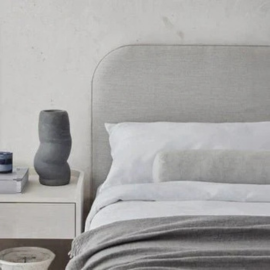 Como Boucle Upholstered Bed Frame